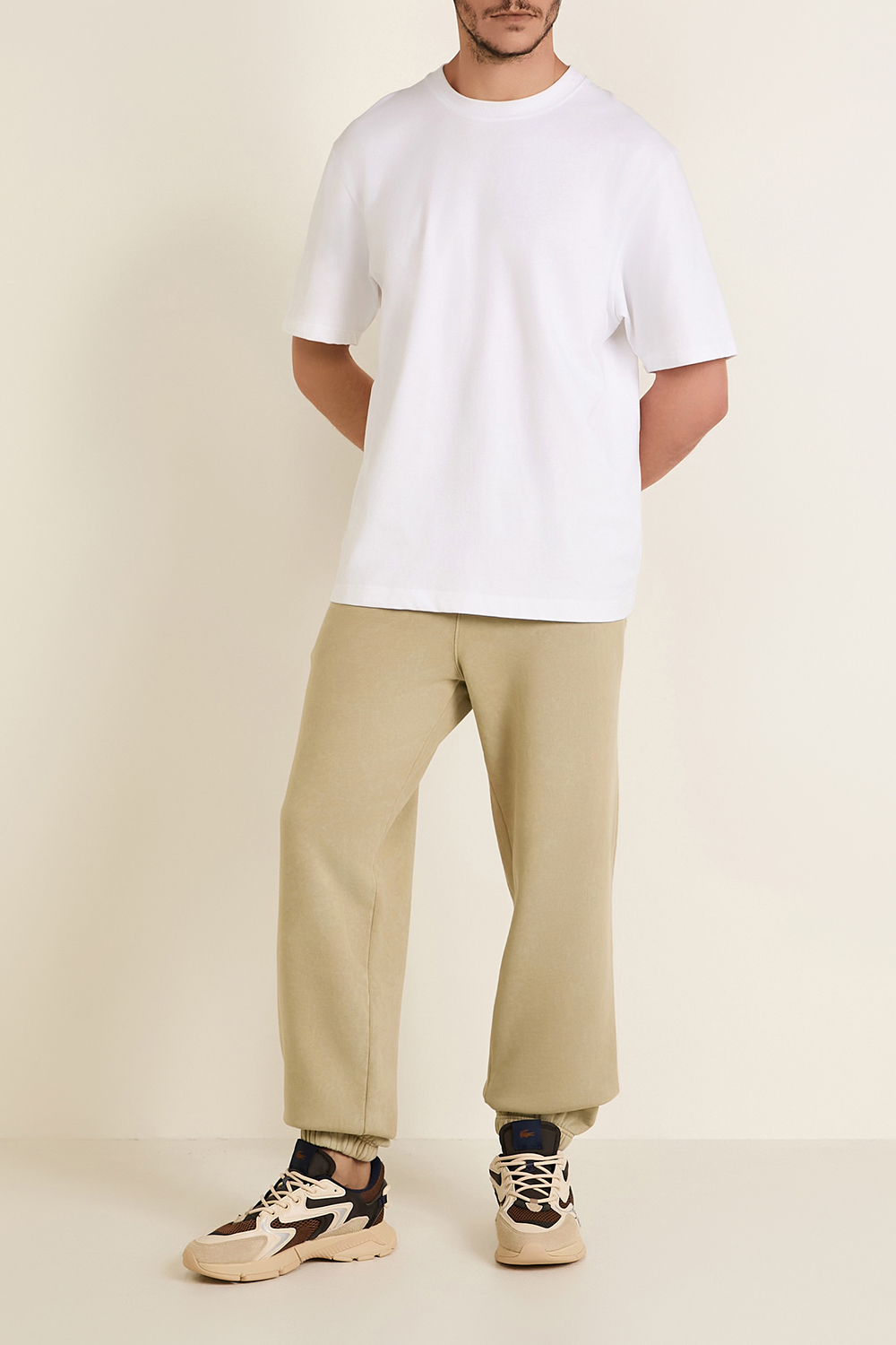 מכנסי ג'וג ארוכים LACOSTE